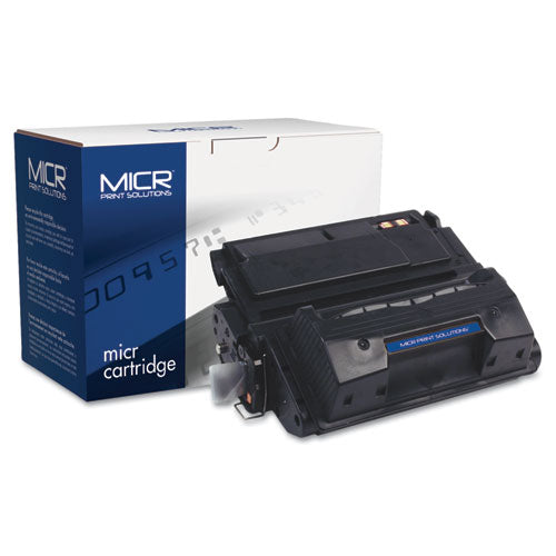 Compatible Q5942X(M) (42XM) High-Yield MICR Toner, 20,000 Page-Yield, Black-(MCR42XM)