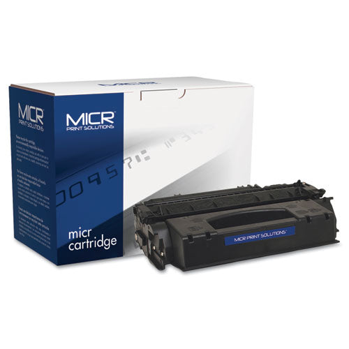 Compatible Q7553X(M) (53XM) High-Yield MICR Toner, 7,000 Page-Yield, Black-(MCR53XM)