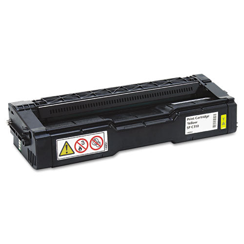 406478 High-Yield Toner, 6,000 Page-Yield, Yellow-(RIC406478)