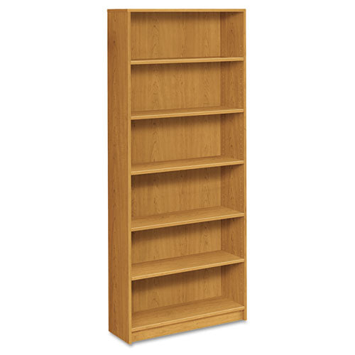 1870 Series Bookcase, Six-Shelf, 36w x 11.5d x 84h, Harvest-(HON1877C)