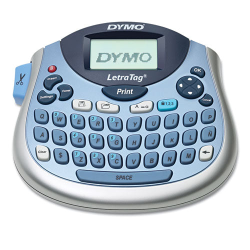 LetraTag 100T Label Maker, 2 Lines, 6.7 x 2.8 x 5.7-(DYM1733013)