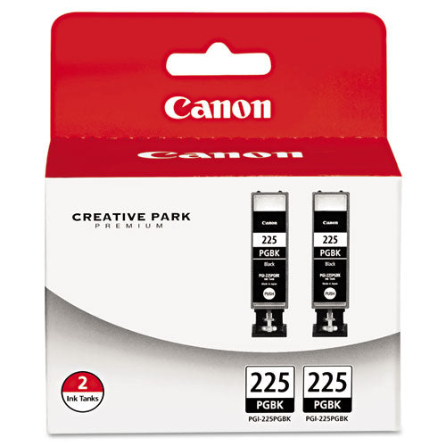 4530B007AA (PGI-225) Ink, Black, 2/Pack-(CNM4530B007)