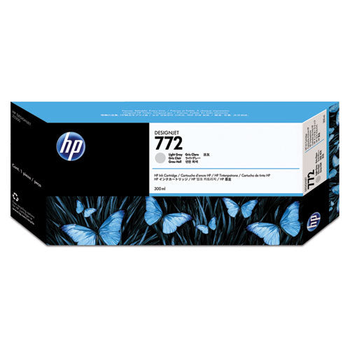 HP 772, (CN634A) Light Gray Original Ink Cartridge-(HEWCN634A)