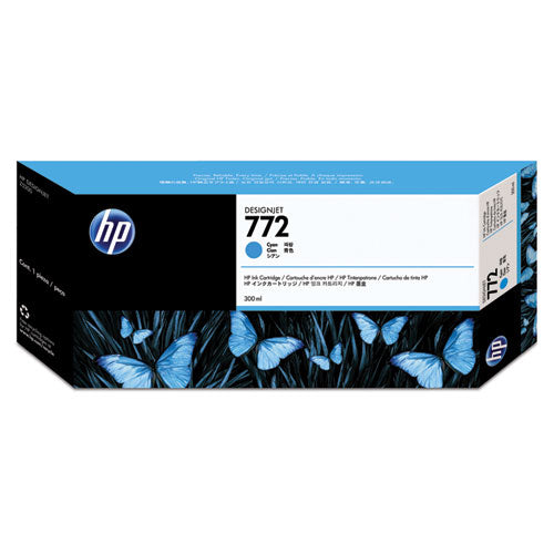 HP 772, (CN636A) Cyan Original Ink Cartridge-(HEWCN636A)