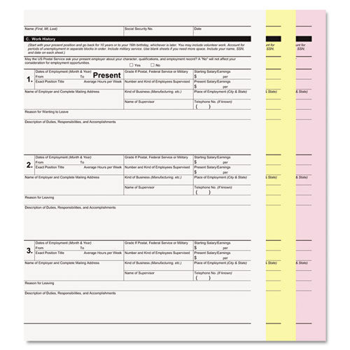 Digital Carbonless Paper, 3-Part, 8.5 x 11, White/Canary/Pink, 835/Carton-(ICX90771008)