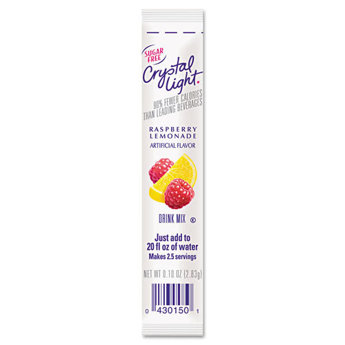 On the Go, Raspberry Lemonade, .16oz Packets, 30/Box-(CRY00015)