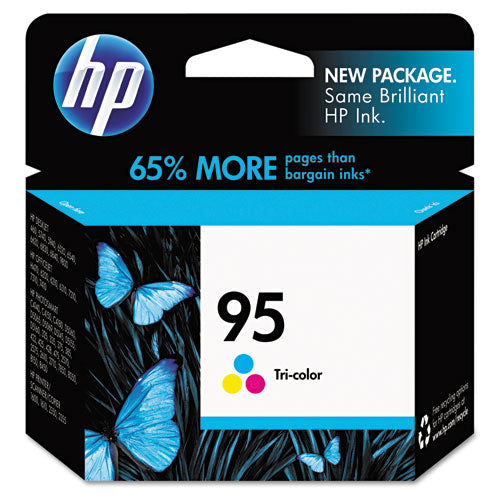 HP 95, (C8766WN) Tri-Color Original Ink Cartridge-(HEWC8766WN)