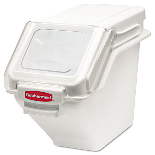 ProSave Shelf Ingredient Bins, 5.4 gal, 11.5 x 23.5 x 16.88, White, Plastic-(RCP9G57WHI)