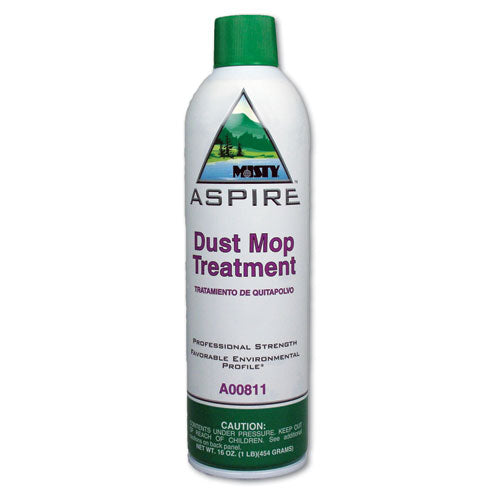 Aspire Dust Mop Treatment, Lemon Scent, 20 oz Aerosol Spray, 12/Carton-(AMR1038049)