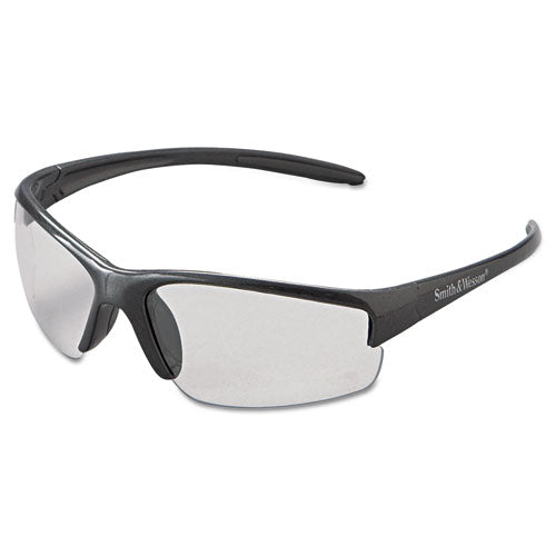 Equalizer Safety Glasses, Gunmetal Frame, Clear Anti-Fog Lens-(KCC21296)