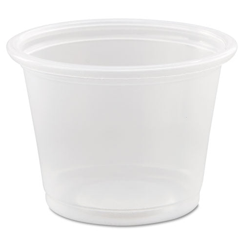 Conex Complements Portion/Medicine Cups, 1 oz, Clear, 125/Bag, 20 Bags/Carton-(DCC100PC)