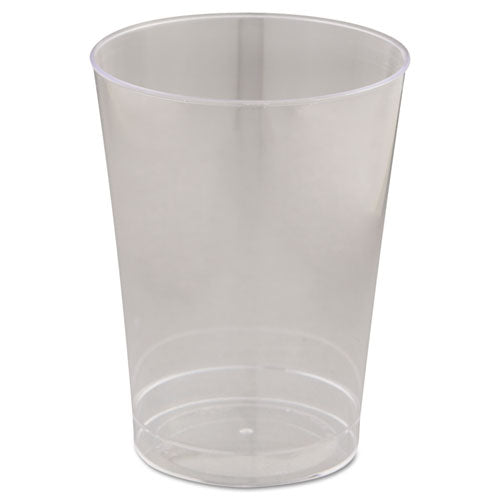 Comet Plastic Tumblers, 10 oz, Clear, 25/Pack, 20 Packs/Carton-(WNAT10)