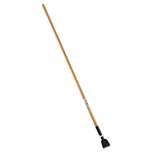 Snap-On Hardwood Dust Mop Handle, 1.5" dia x 60", Natural-(RCPM116)