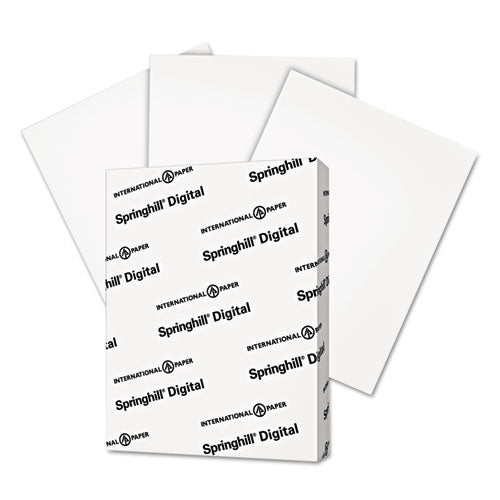 Digital Vellum Bristol White Cover, 67 lb Bristol Weight, 8.5 x 11, Vellum White, 250/Pack-(SGH016000)