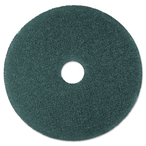 Low-Speed High Productivity Floor Pads 5300, 19" Diameter, Blue, 5/Carton-(MMM08412)