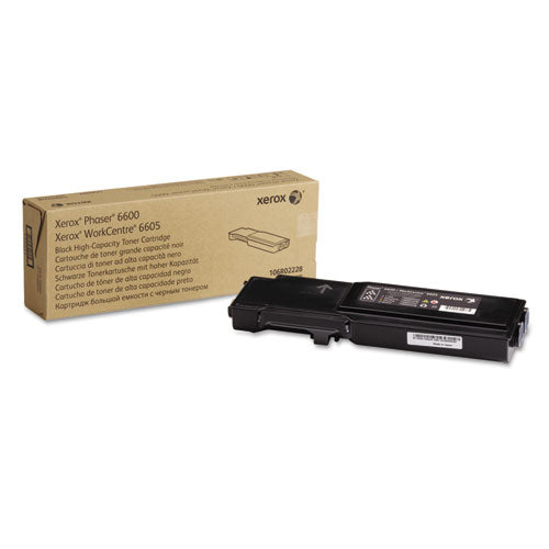 106R02228 High-Yield Toner, 8,000 Page-Yield, Black-(XER106R02228)