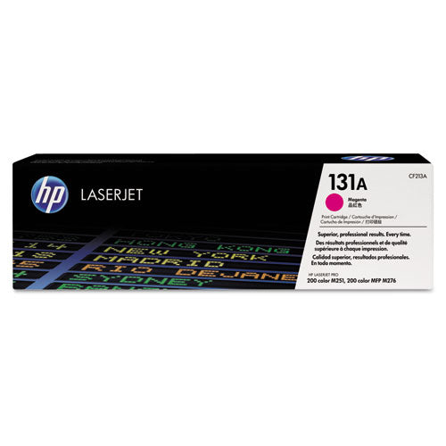 HP 131A, (CF213A) Magenta Original LaserJet Toner Cartridge-(HEWCF213A)