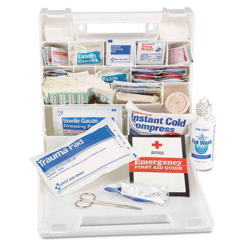 First Aid Kit for 50 People, 194 Pieces, Plastic Case-(IMP7850)