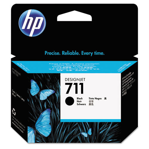 HP 711, (CZ133A) Black Original Ink Cartridge-(HEWCZ133A)