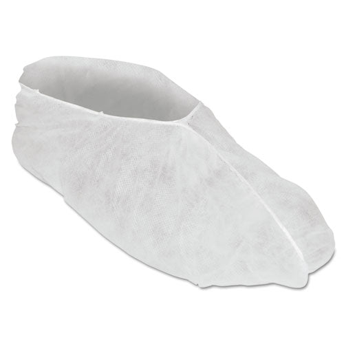 A20 Breathable Particle Protection Shoe Covers, One Size Fits All, White, 300/Carton-(KCC36885)