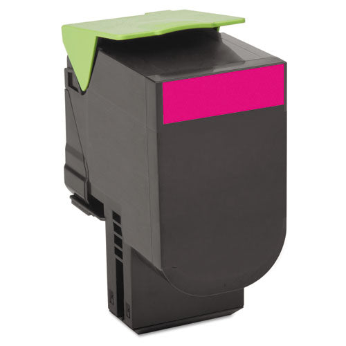 80C10M0 Return Program Toner, 1,000 Page-Yield, Magenta-(LEX80C10M0)