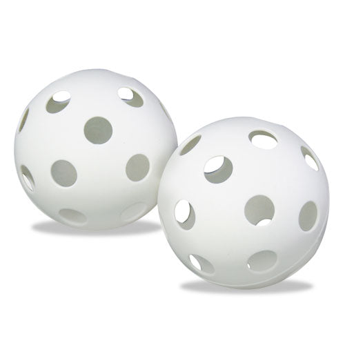 Plastic Baseballs, 9" Diameter, White, 12/Set-(CSIPLBB)