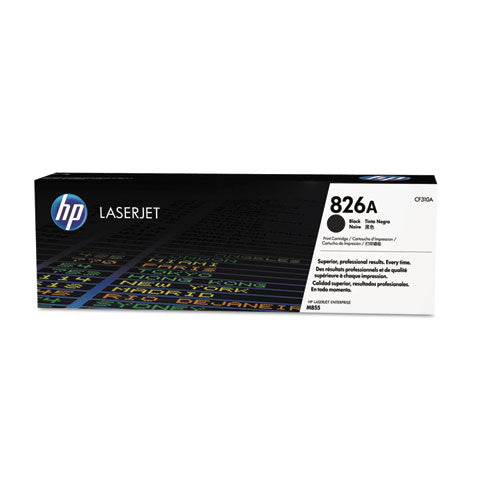 HP 826A, (CF310A) Black Original LaserJet Toner Cartridge-(HEWCF310A)