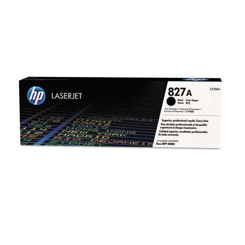 HP 827A, (CF300A) Black Original LaserJet Toner Cartridge-(HEWCF300A)