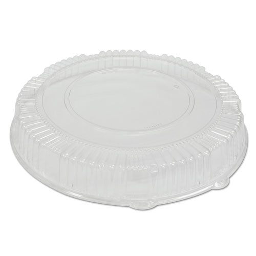 Caterline Dome Lids, 18" Diameter x 2.75"h, Clear, Plastic, 25/Carton-(WNAA18PETDM)