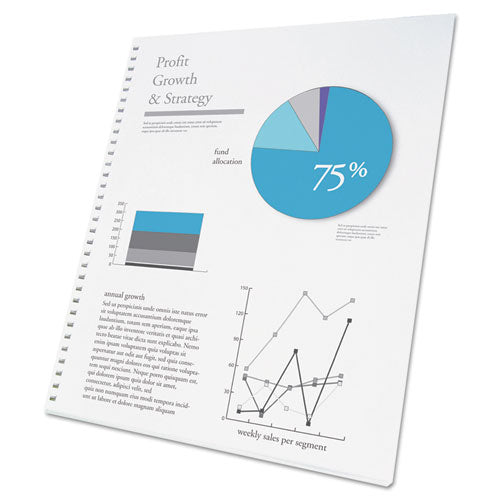 ProClick Presentation Paper, 96 Bright, 32-Hole. 24 lb Bond Weight, 8.5 x 11, White, 250/Pack-(GBC2514479)