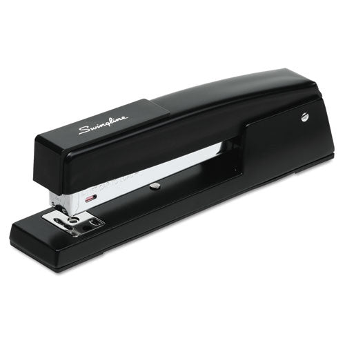 747 Classic Full Strip Stapler, 20-Sheet Capacity, Black-(SWI74701)