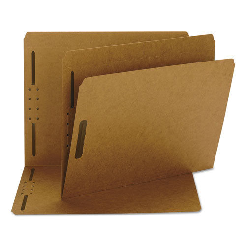 Kraft Fastener Folders, 0.75" Expansion, 2 Fasteners, Letter Size, Kraft Exterior, 50/Box-(SMD14813)