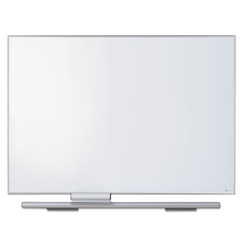 Polarity Magnetic Porcelain Dry Erase White Board, 48 x 34, White Surface, Silver Aluminum Frame-(ICE31440)