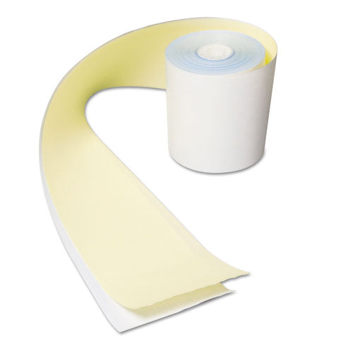 No Carbon Register Rolls, 3" x 90 ft, White/Yellow, 30/Carton-(RPPCR2300)