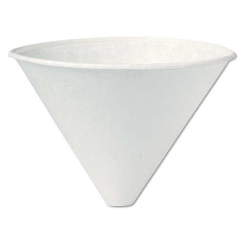 Paper Medical and Dental Funnel Shaped Cups, 6 oz, 250/Bag, 10/Carton-(SCC6SRX)