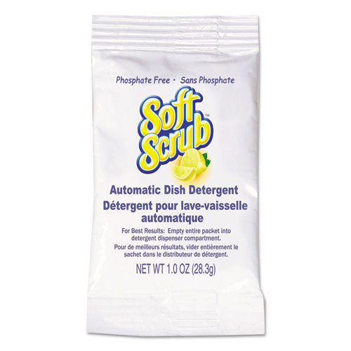 Automatic Dish Detergent, Lemon Scent, Powder, 1 oz. Packet, 200/Carton-(DIA10006)