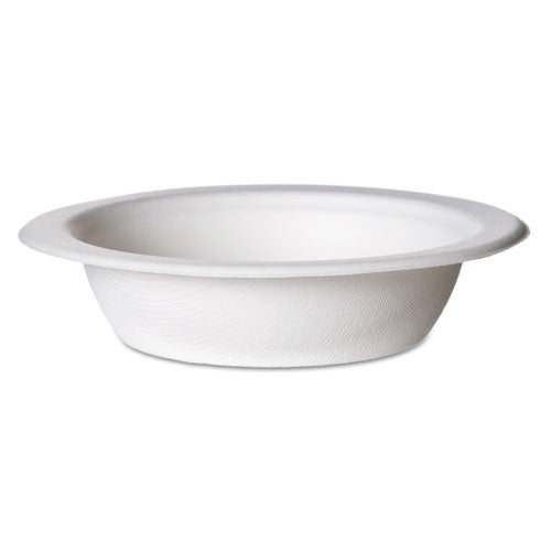 Renewable Sugarcane Bowls, 16 oz, Natural White, 50/Pack, 20 Packs/Carton-(ECOEPBL16)