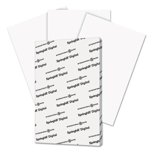 Digital Index White Card Stock, 92 Bright, 90 lb Index Weight, 11 x 17, White, 250/Pack-(SGH015110)