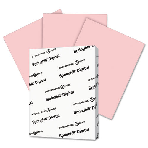 Digital Vellum Bristol Color Cover, 67 lb Bristol Weight, 8.5 x 11, Pink, 250/Pack-(SGH076000)