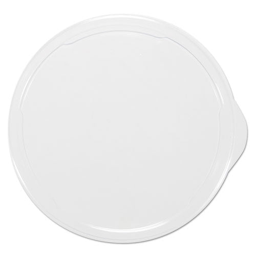 PresentaBowls Clear Flat Lids, 5.4" Diameter x 0.3"h, Plastic, 504/Carton-(DCCC16BL)