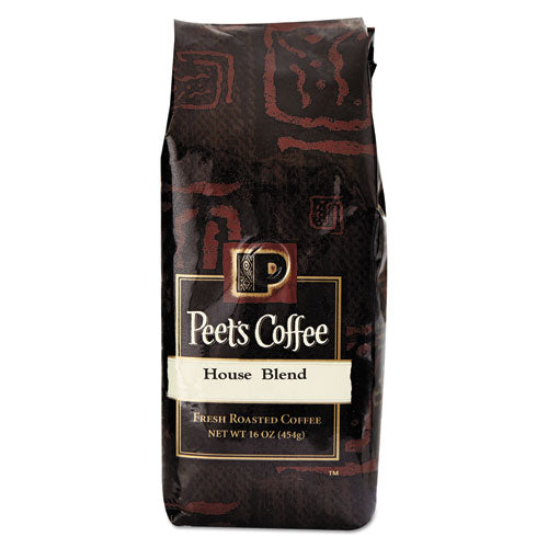 Bulk Coffee, House Blend, Ground, 1 lb Bag-(PEE501619)