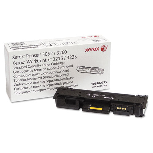 106R02775 Toner, 1,500 Page-Yield, Black-(XER106R02775)