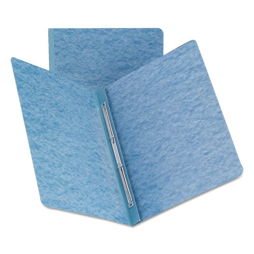 Prong Fastener Premium Pressboard Report Cover, Two-Piece Prong Fastener, 3" Capacity, 8.5 x 11, Blue/Blue-(SMD81052)