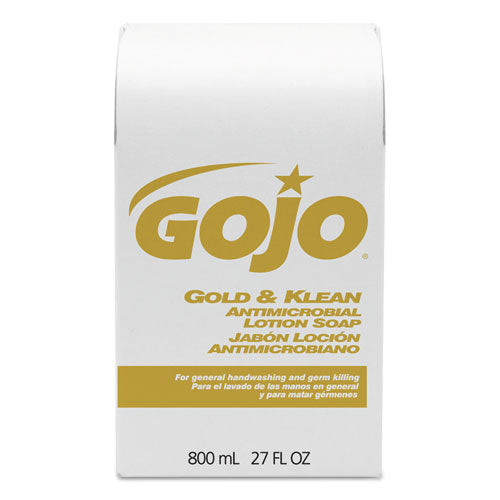 Gold and Klean Lotion Soap Bag-in-Box Dispenser Refill, Floral Balsam, 800 mL-(GOJ912712EA)