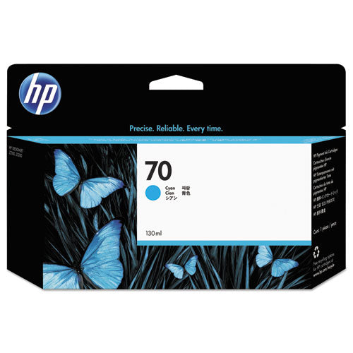 HP 70, (C9452A) Cyan Original Ink Cartridge-(HEWC9452A)