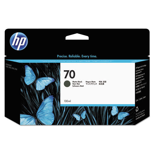 HP 70, (C9448A) Matte Black Original Ink Cartridge-(HEWC9448A)