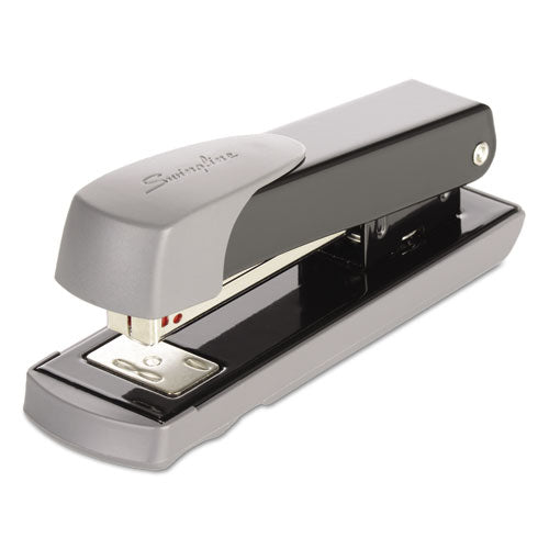 Compact Commercial Stapler, 20-Sheet Capacity, Black-(SWI71101)