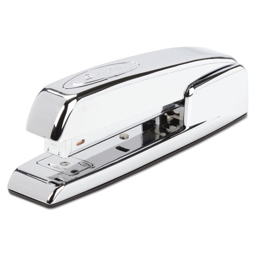 747 Business Full Strip Desk Stapler, 25-Sheet Capacity, Polished Chrome-(SWI74720)