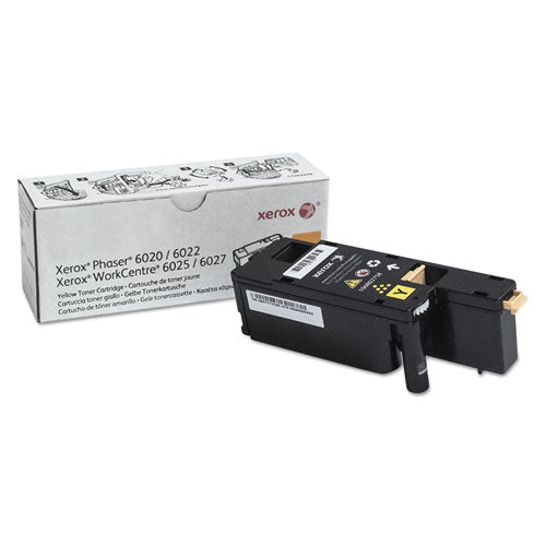 106R02758 Toner, 1,000 Page-Yield, Yellow-(XER106R02758)