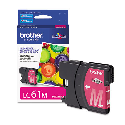 LC61M Innobella Ink, 325 Page-Yield, Magenta-(BRTLC61M)